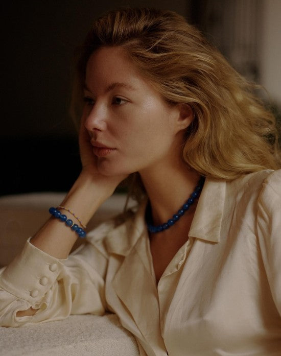 ANNI LU - Ball Bracelet Pacific Blue
