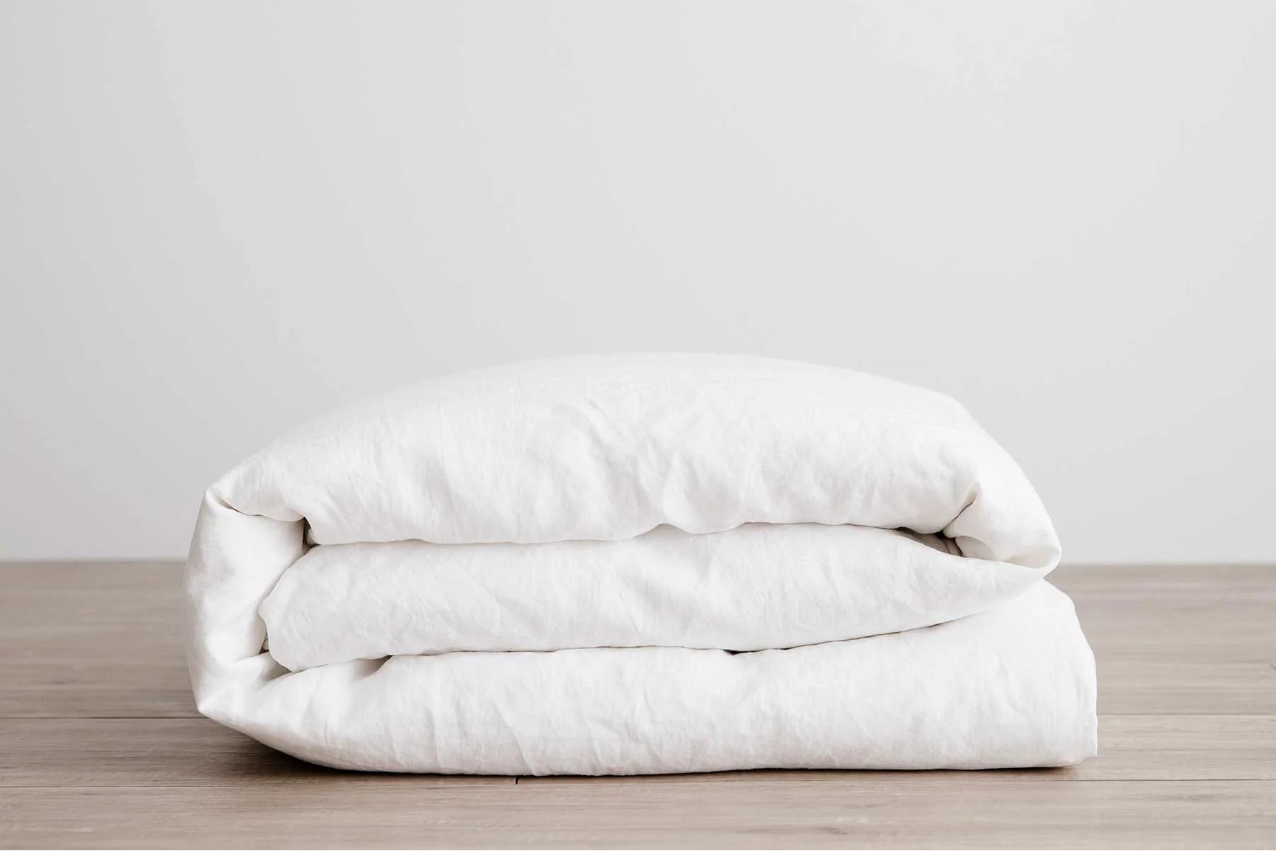 Cultiver - Linen Duvet Cover - White - King