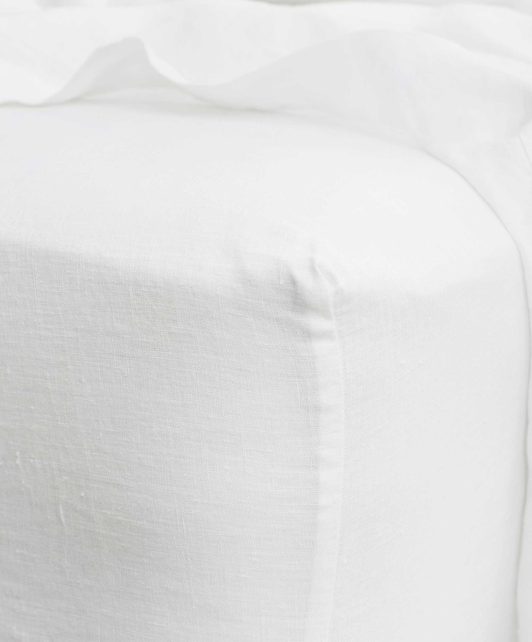Cultiver - Linen Fitted Sheet - White