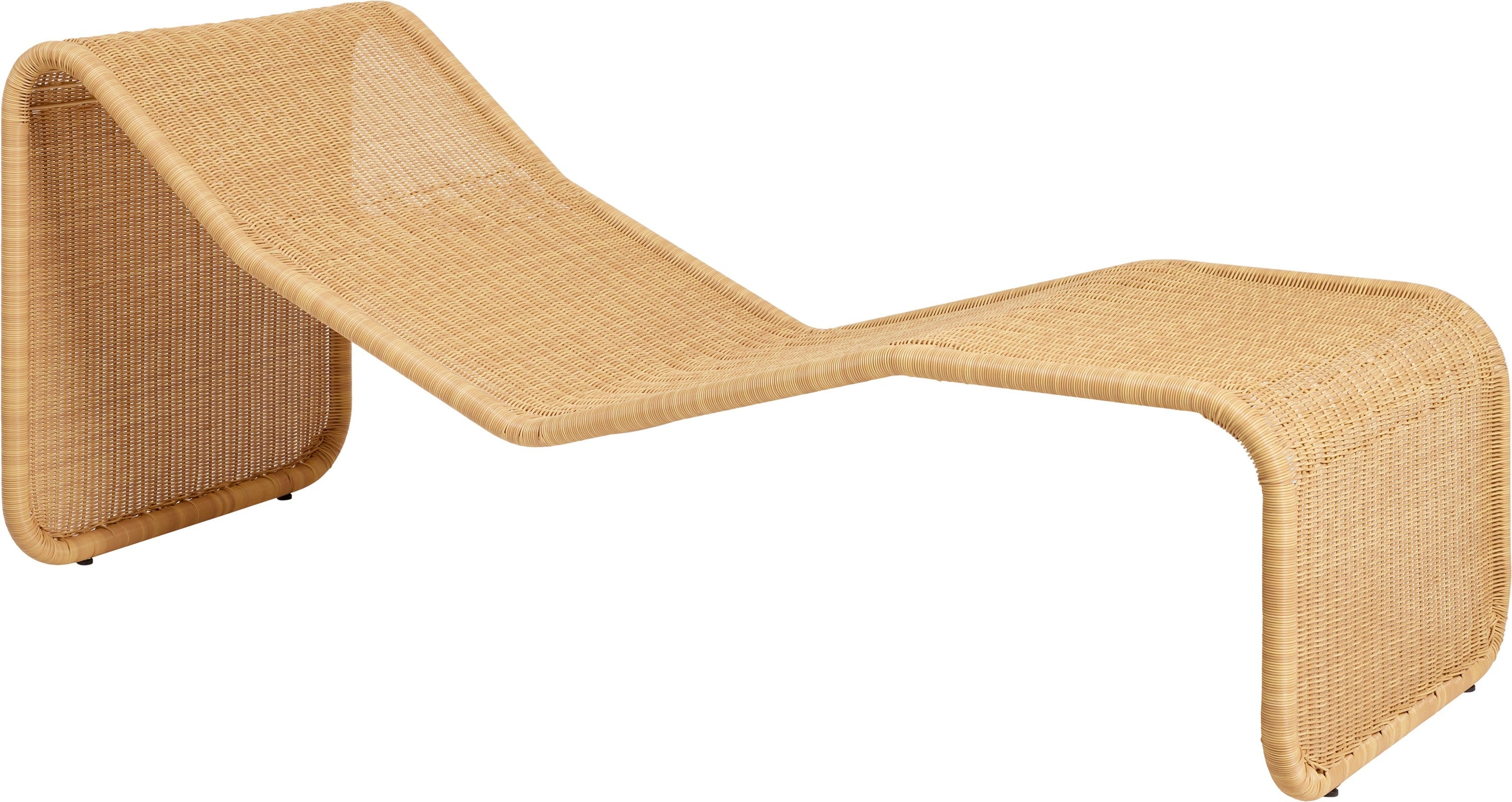 GUBI - P3S Outdoor Chaise Longue - Natural Tone