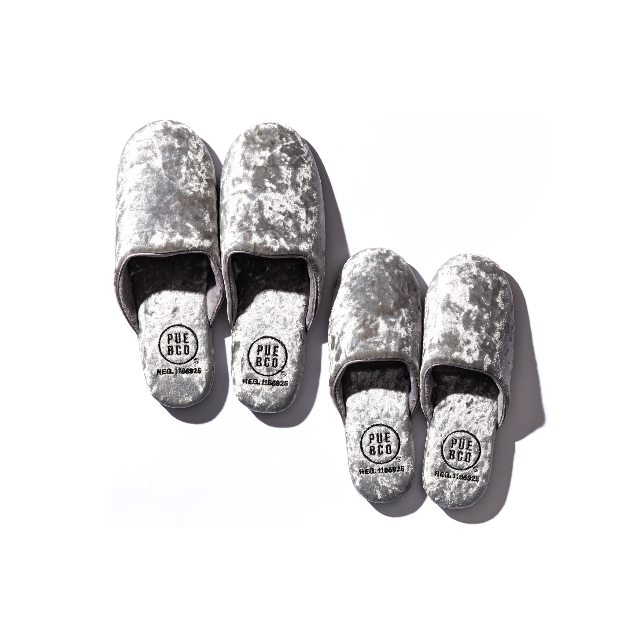 Puebco - Velvet Slipper Silver - Small