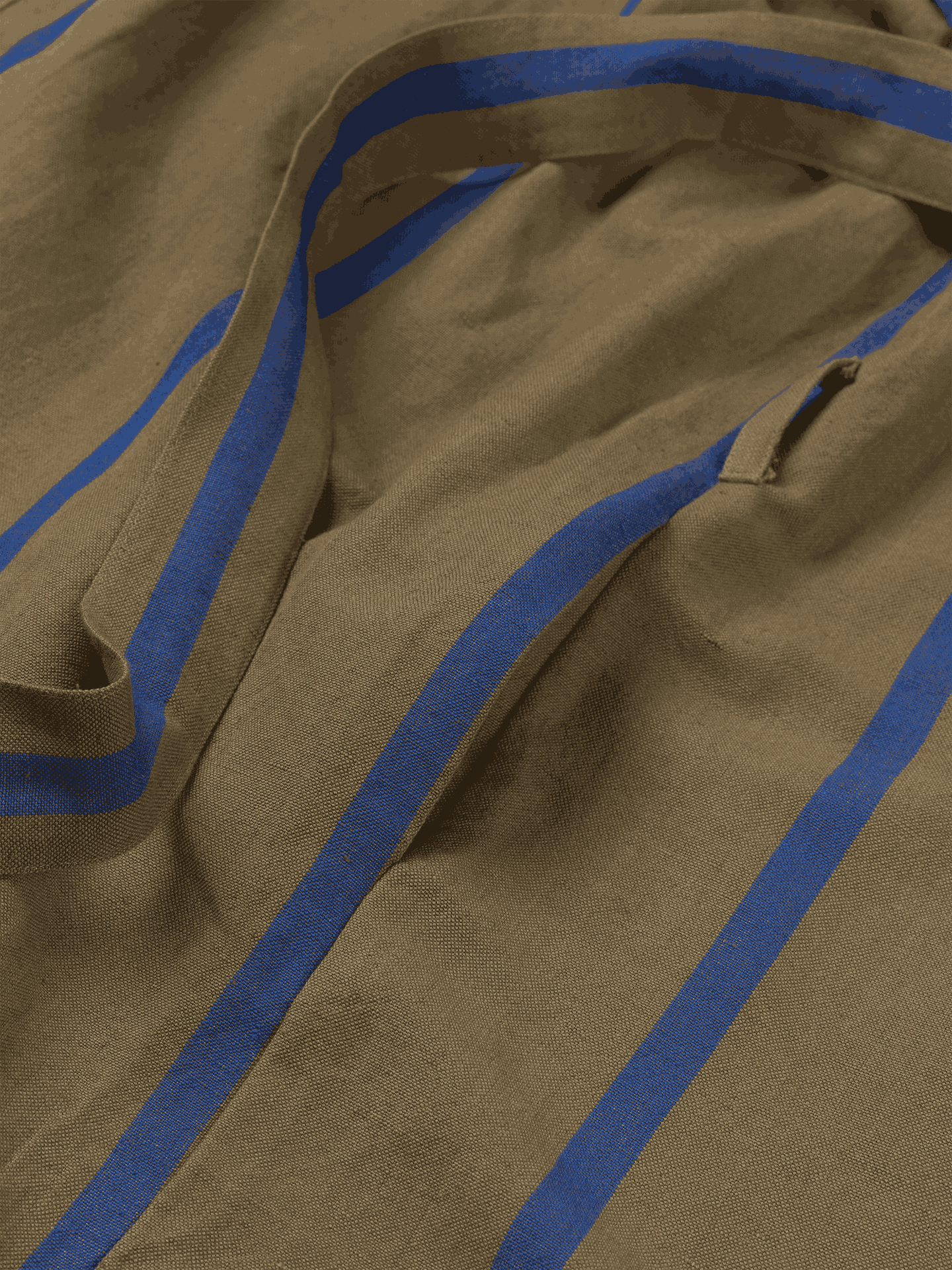 Ferm Living Field Robe - Olive/Bright Blue