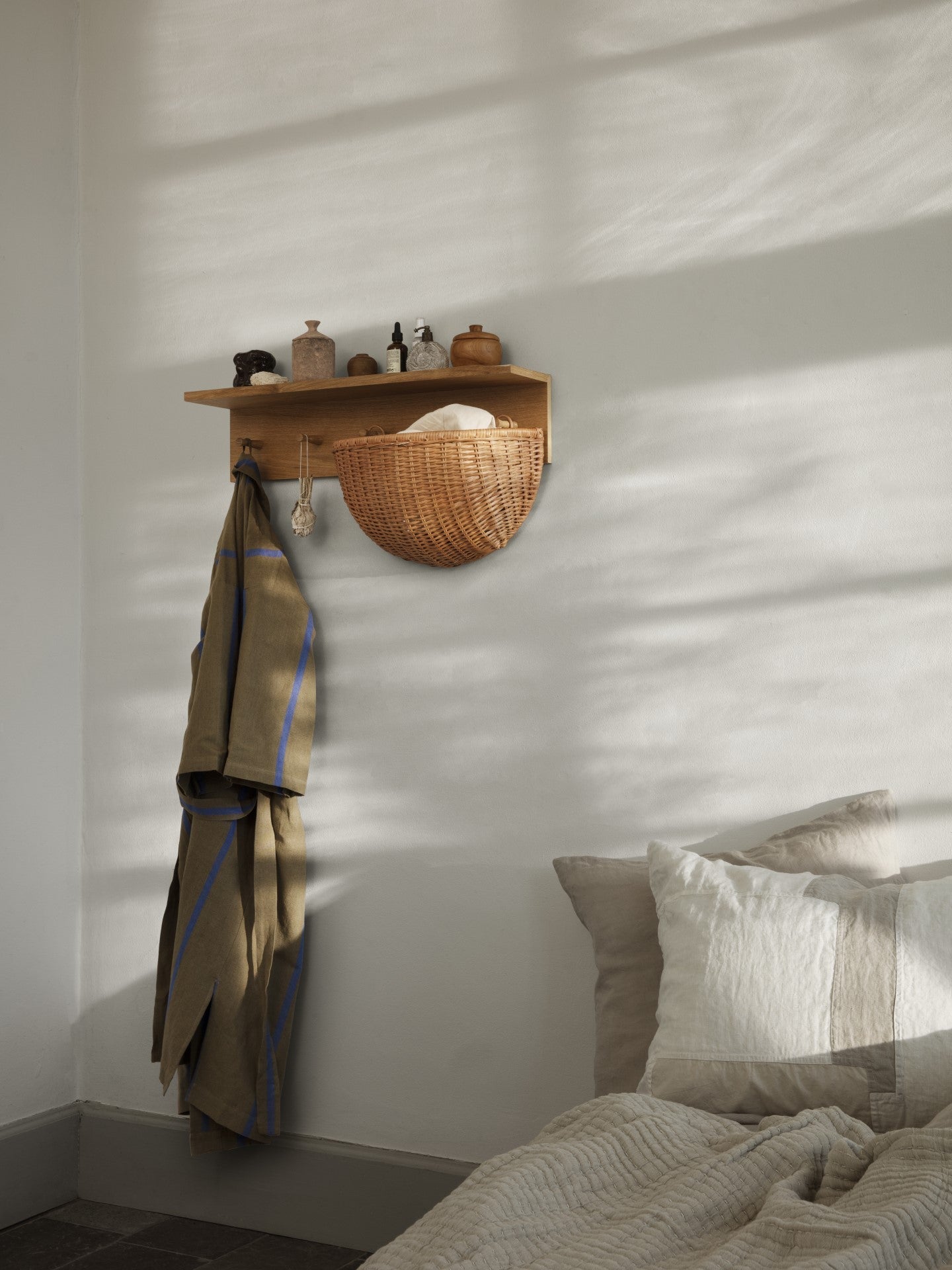Ferm Living Field Robe - Olive/Bright Blue