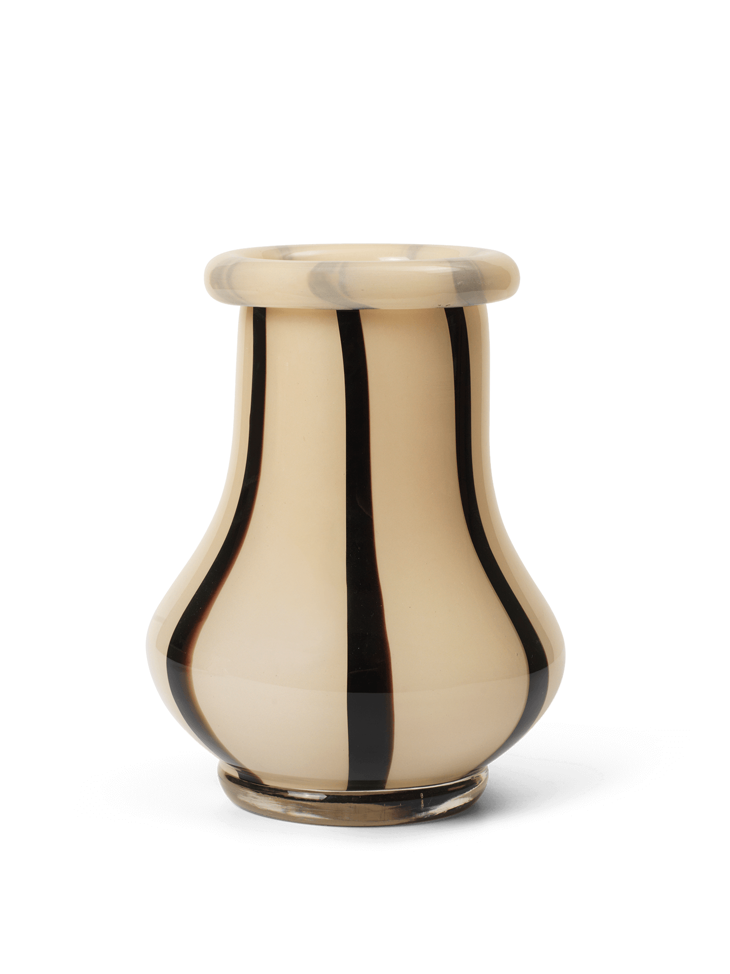Ferm Living Riban Vase - H19 - Cream