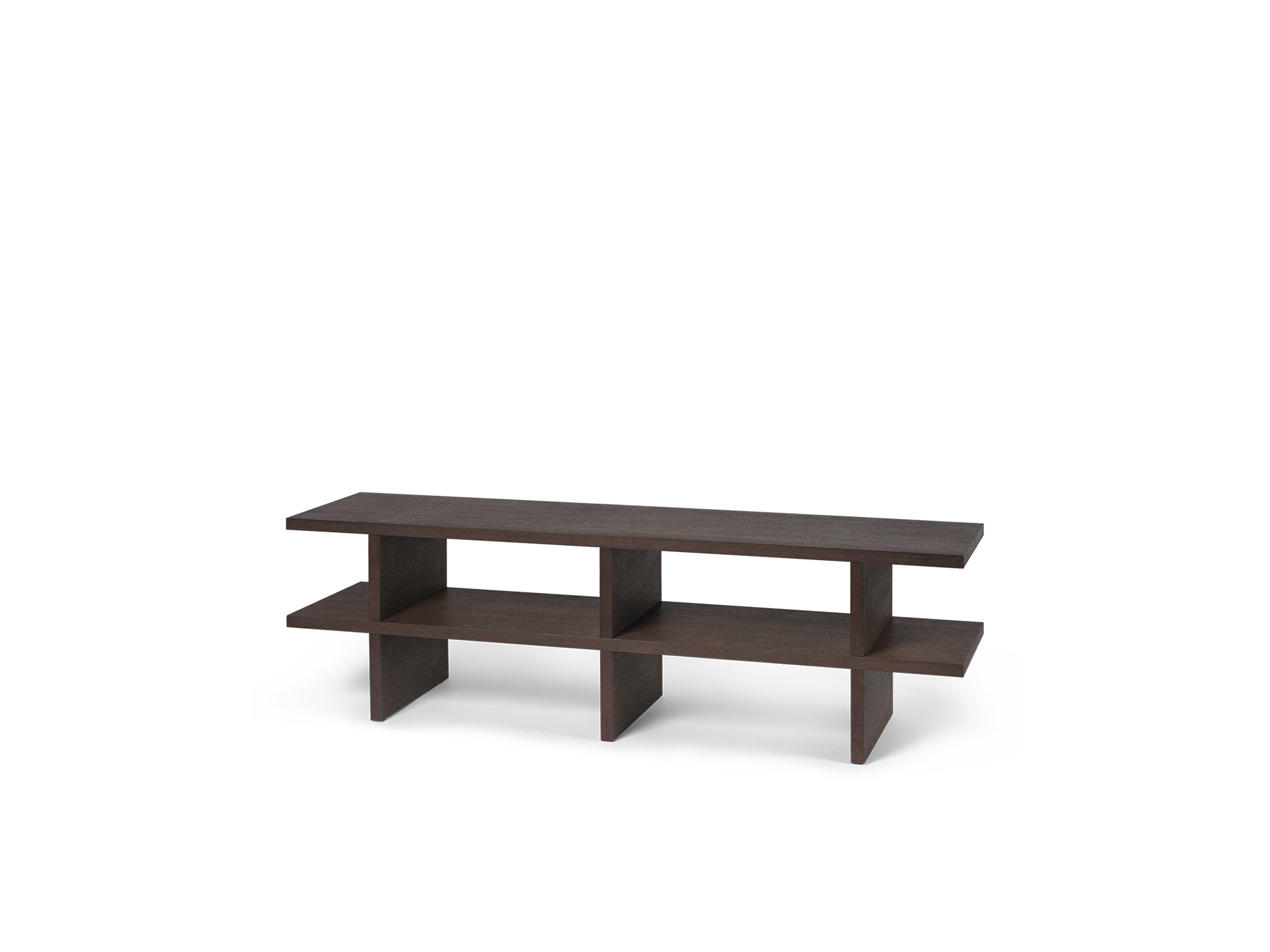 Ferm Living Kona Bench - Dark Stained Oak
