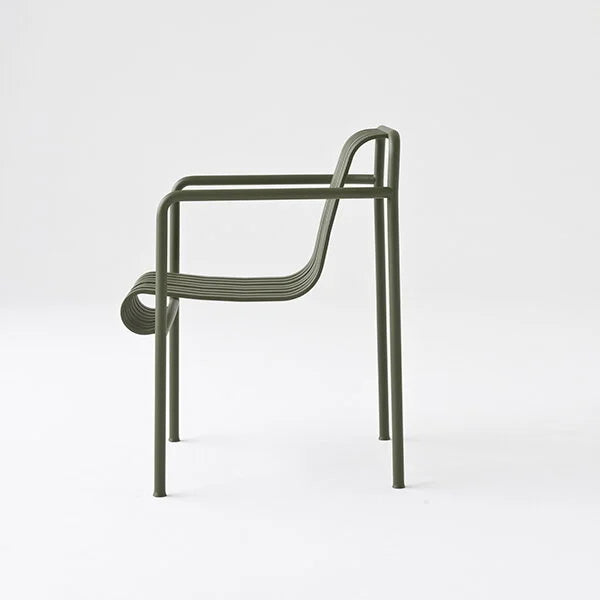 HAY - Palissade Dining Armchair - Olive