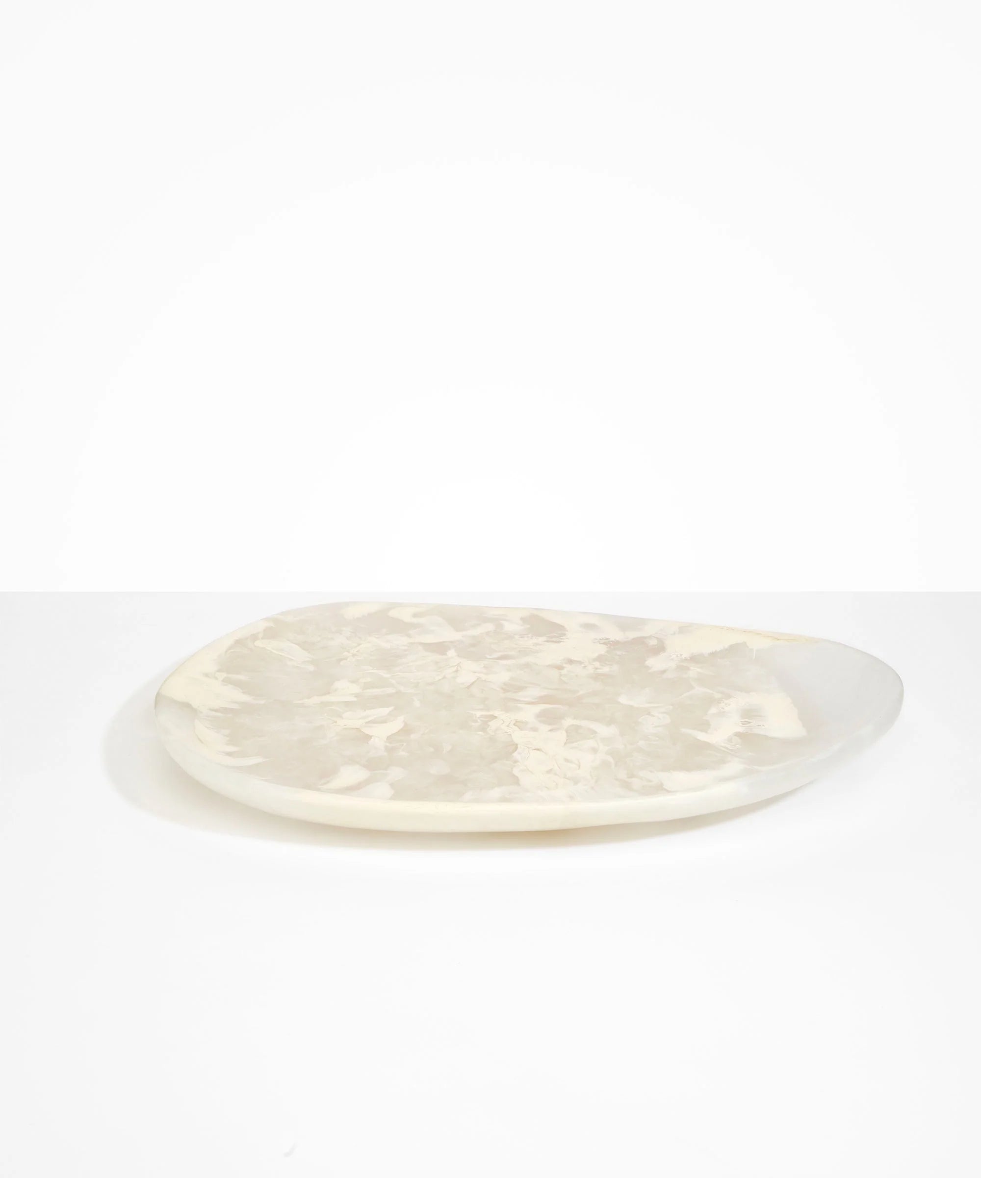 Dinosaur Designs - Large Pebble Platter - Chalk Swirl