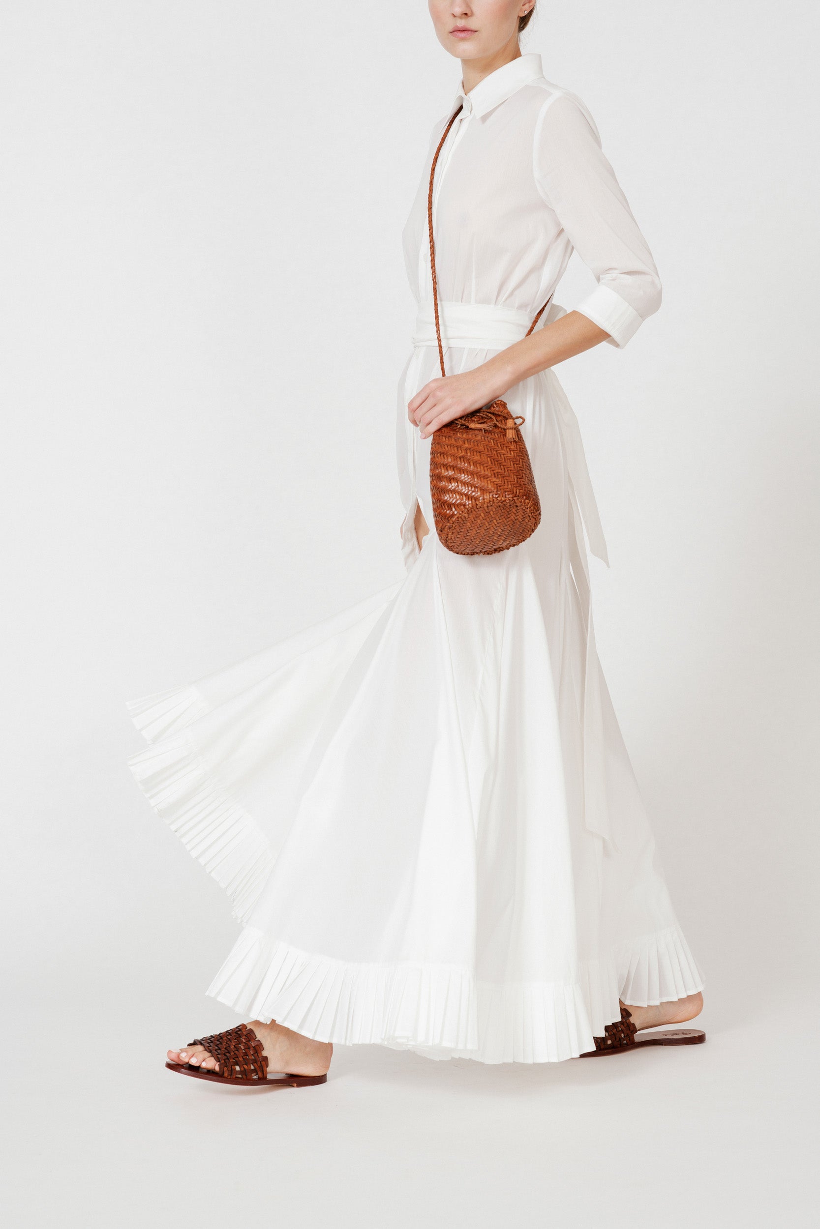 Dragon Diffusion -Pompom Double Jump Bag - Tan