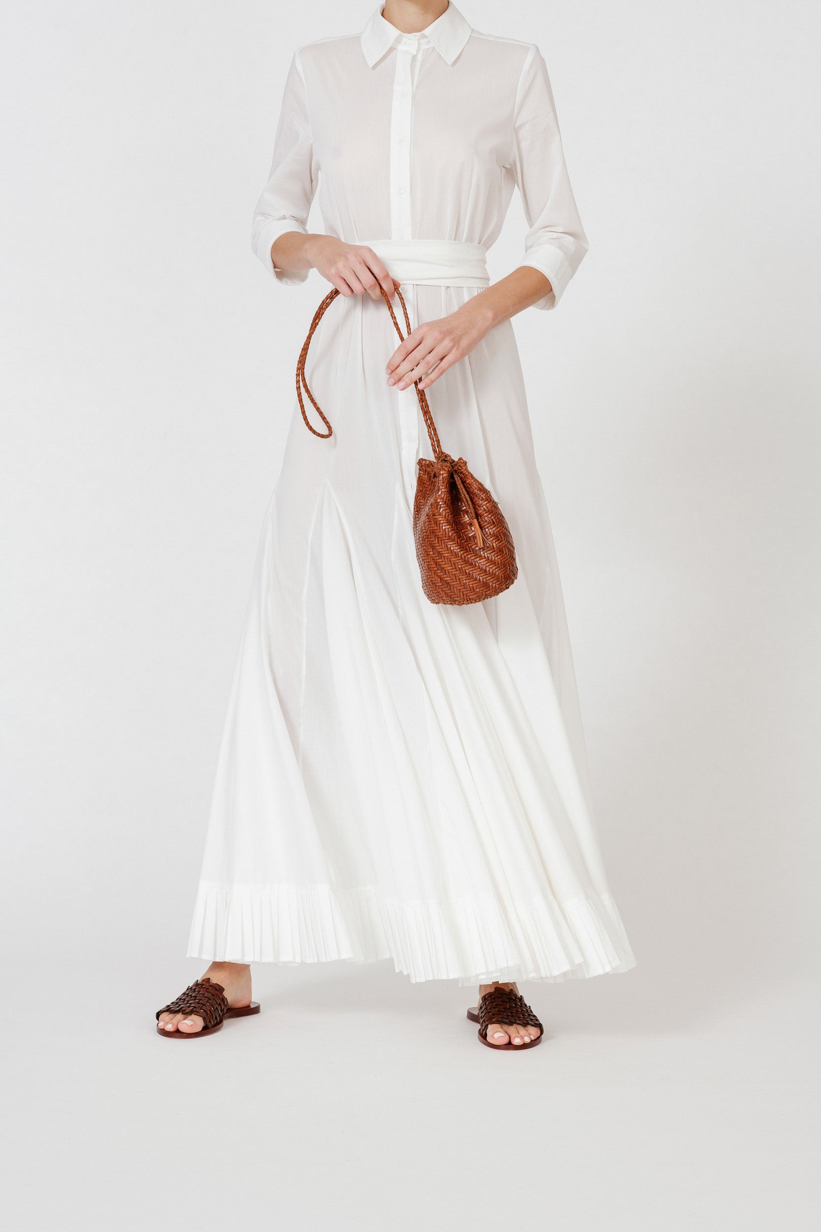 Dragon Diffusion -Pompom Double Jump Bag - Tan