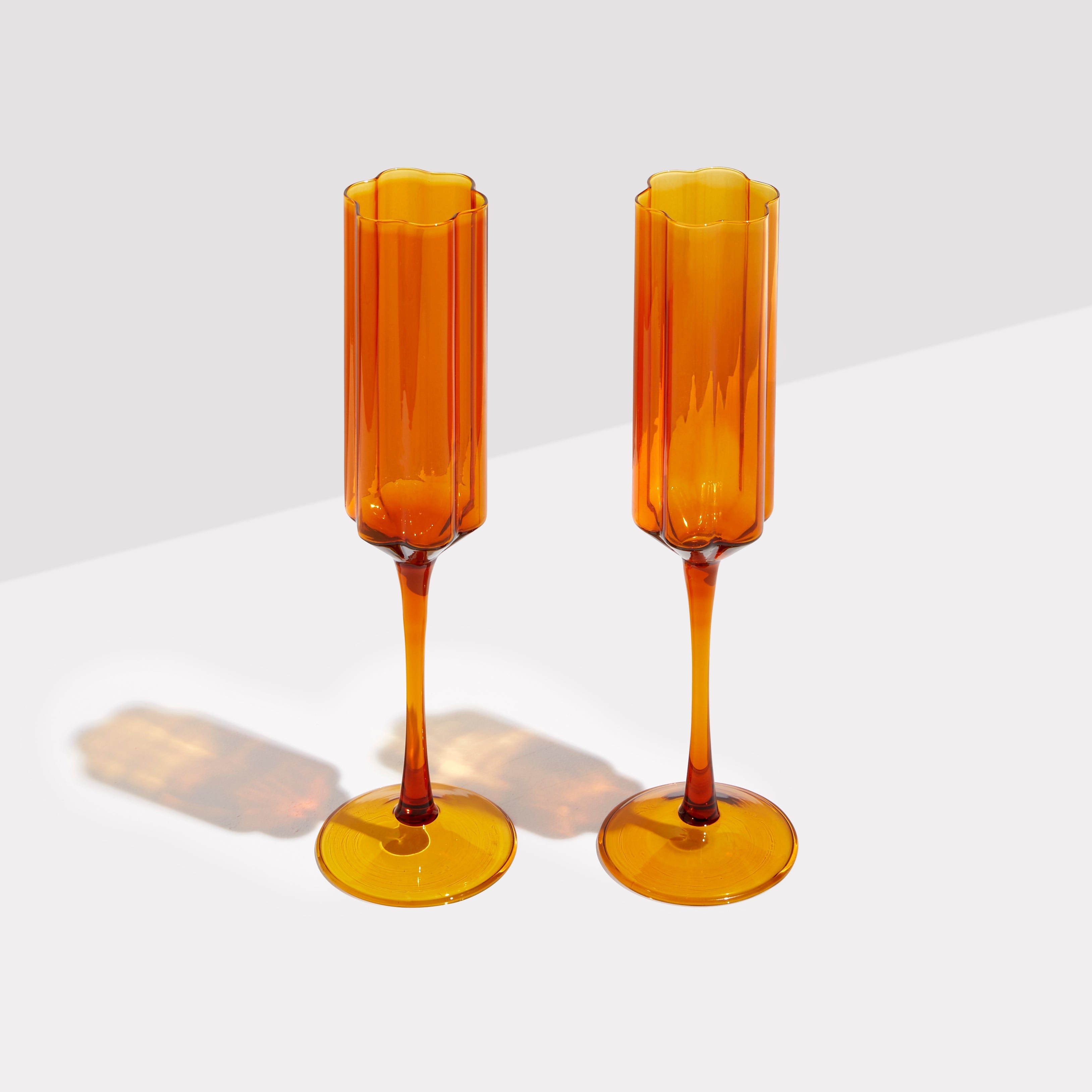 FAZEEK Two x Wave Flutes - Amber