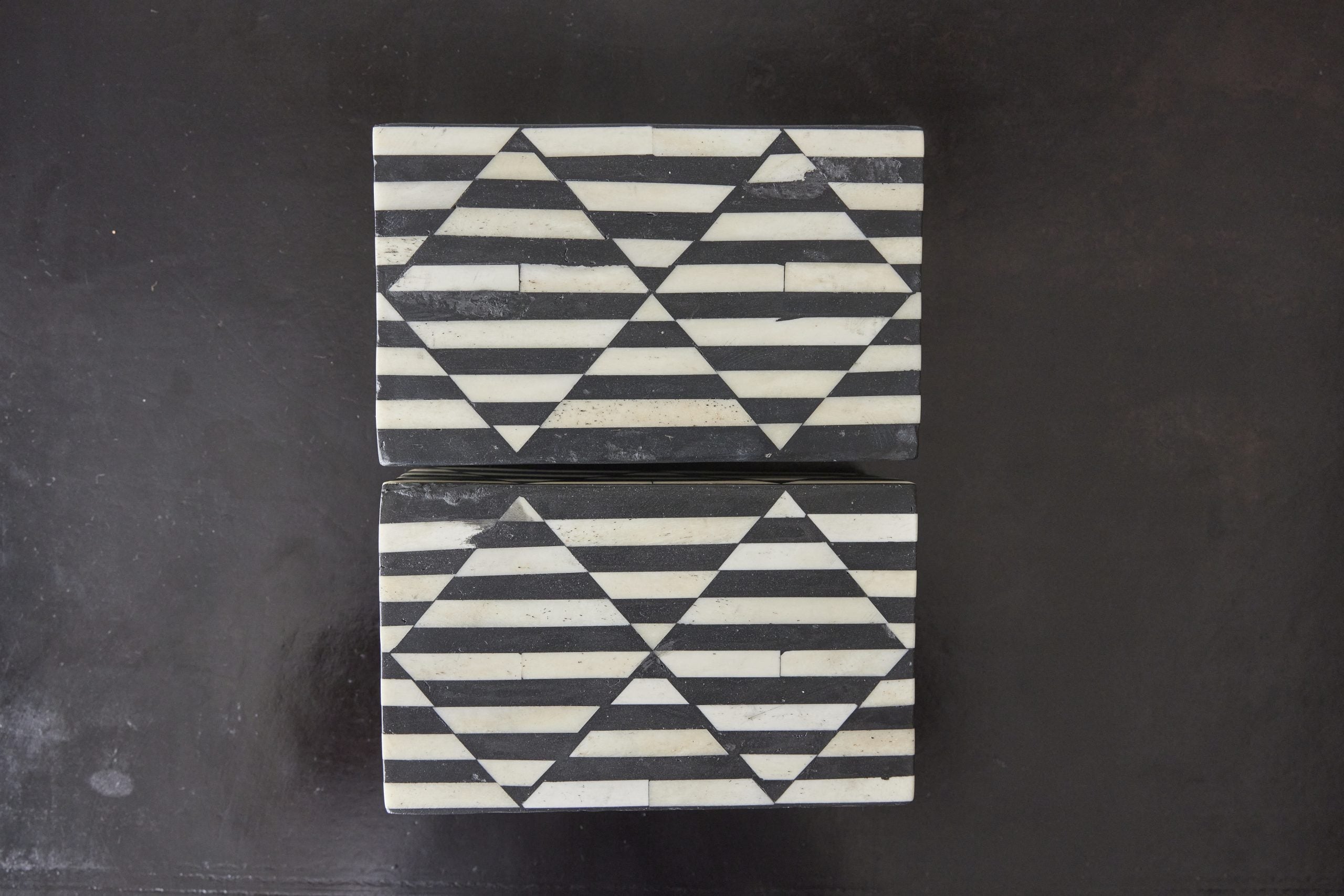 Harlequin Stripe Box