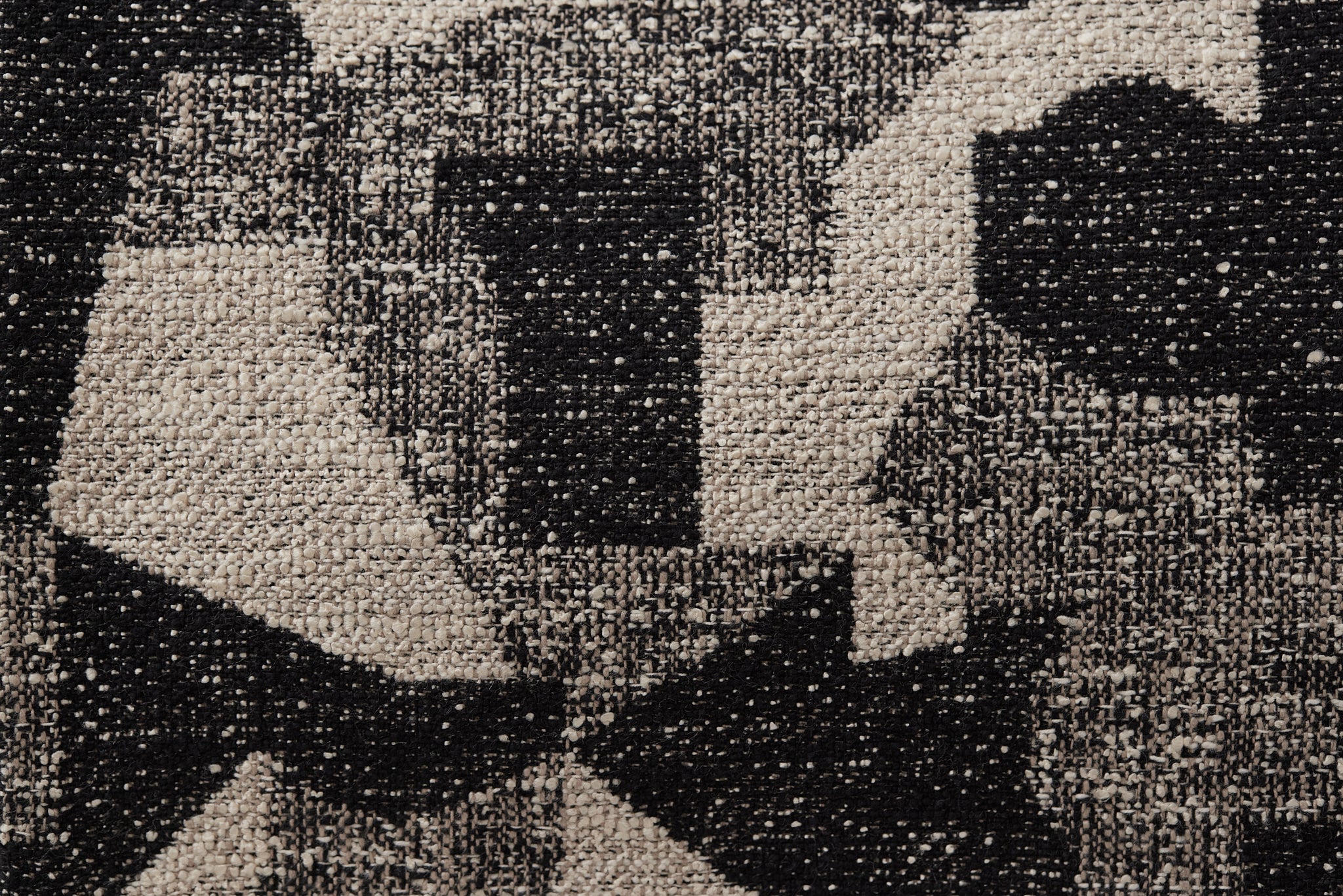 Boucle geo cushion cover