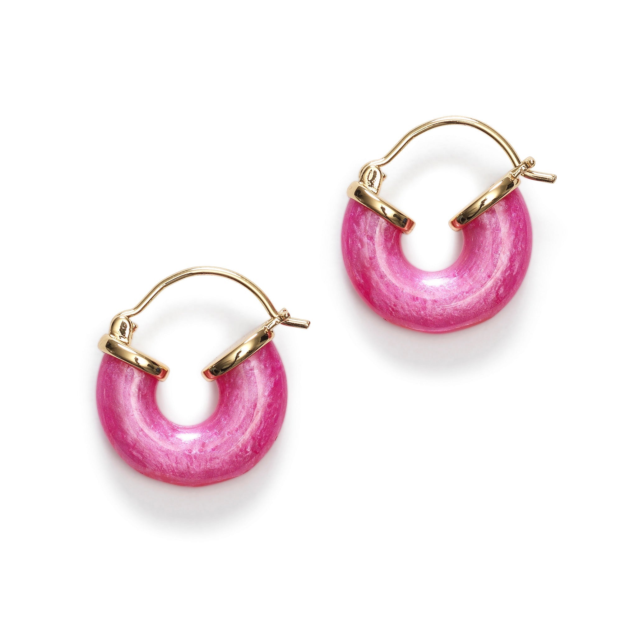 ANNI LU- Petit Swell Hoop - Pink Lotus