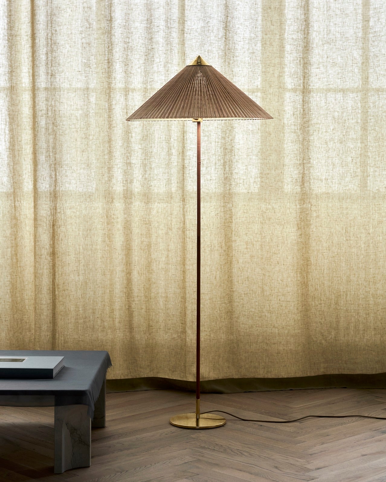 GUBI - 9602 Floor Lamp - Bamboo