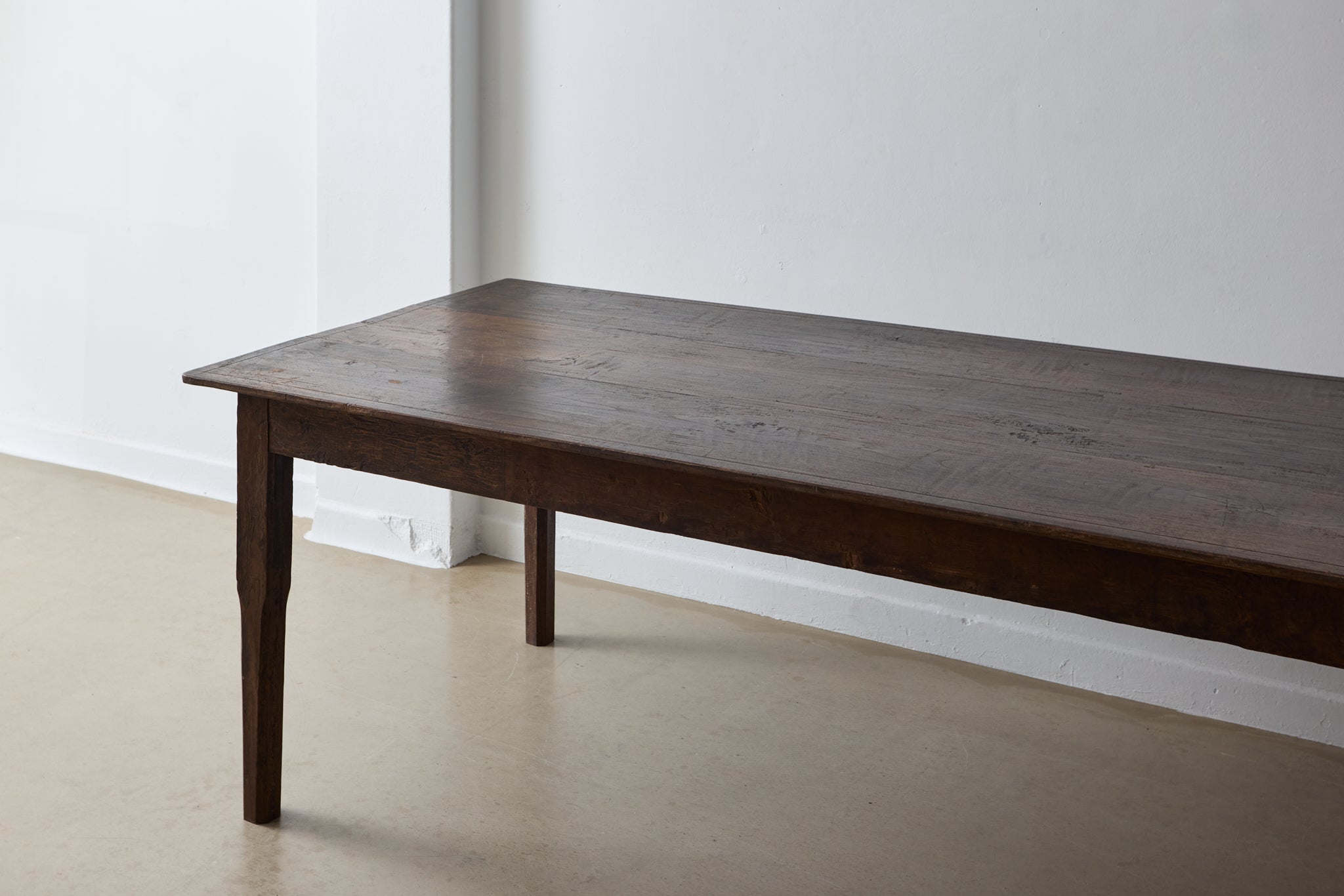 c1930 TEAK hand carved Indonesia dining table