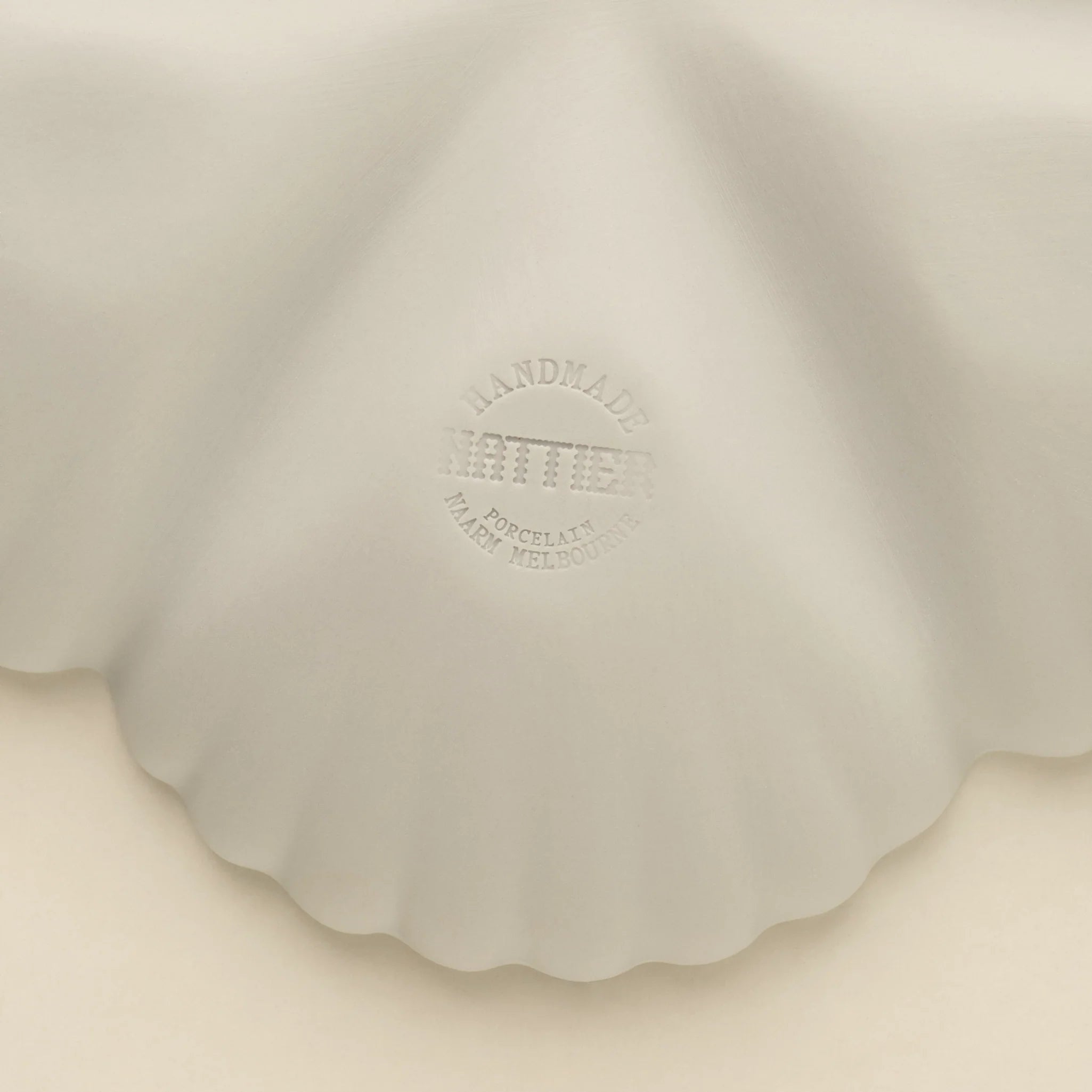 Nattier - Mother of Pearl Oyster Plate 1/2 Dozen - Dark Forest Green