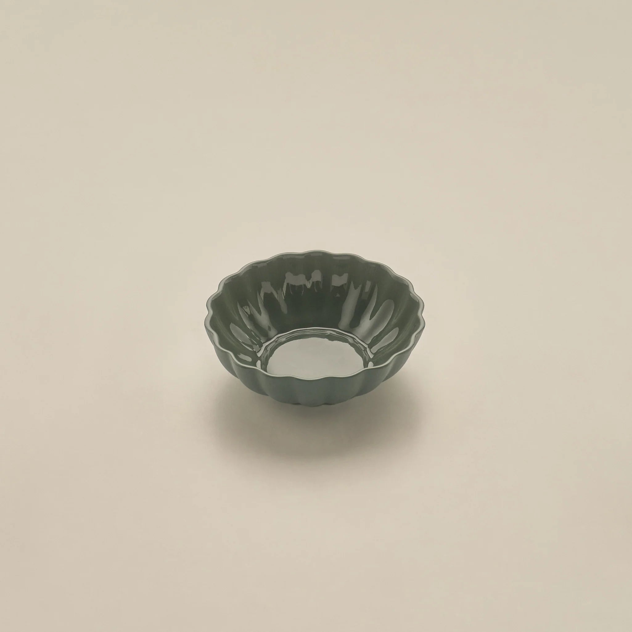 Nattier - Extra Small Fern Nesting Bowl 10cm - Dark Green Forest