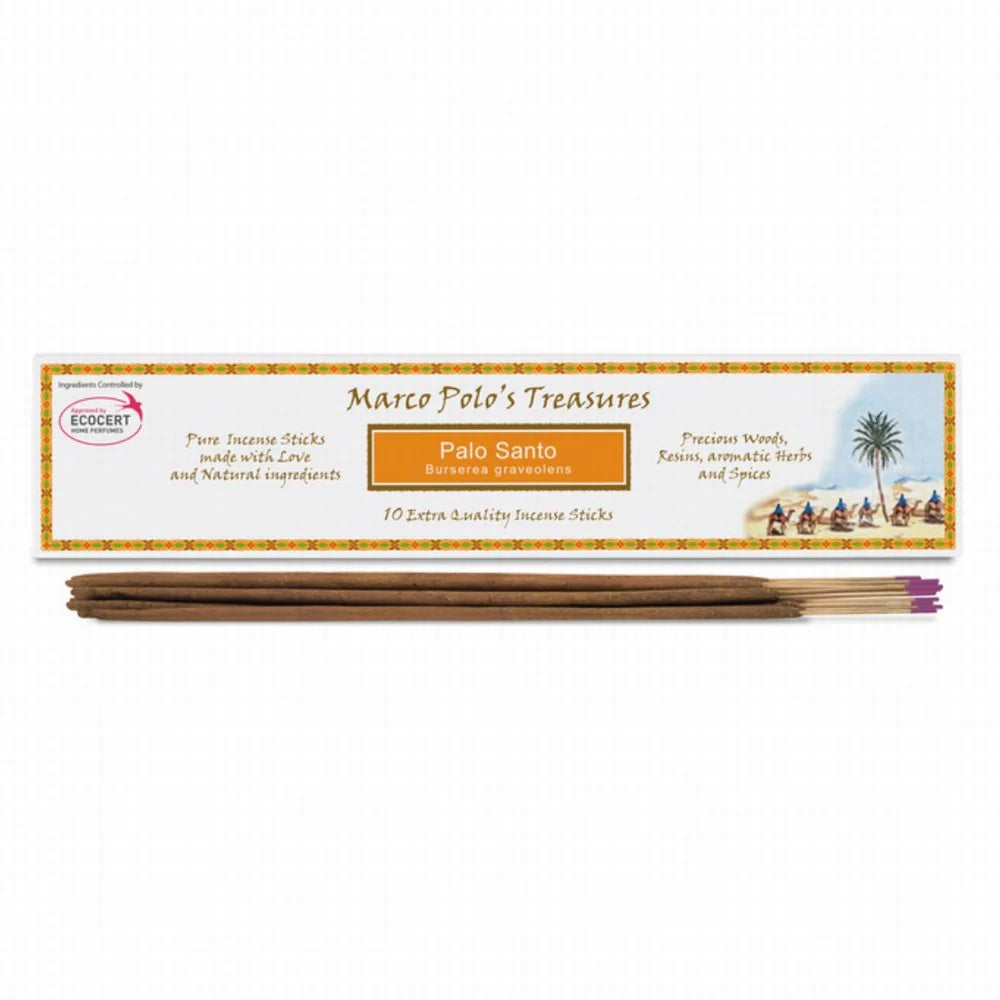 Marco Polo's Treasures - Palo Santo 10pk Incense Sticks