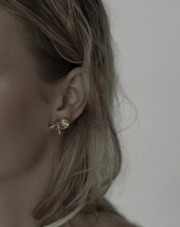 A.B Ellie - Mini Magnolia Earrings Studs