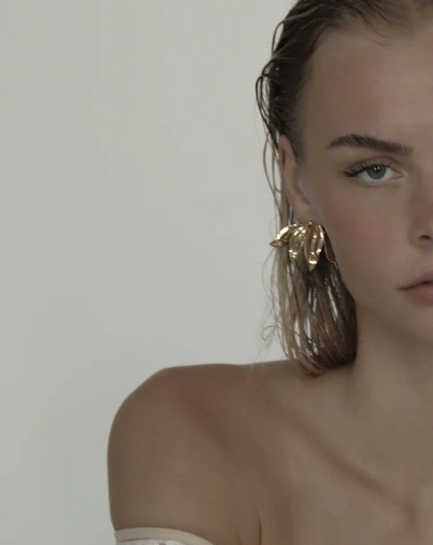 A.B Ellie - Peony Earrings Studs