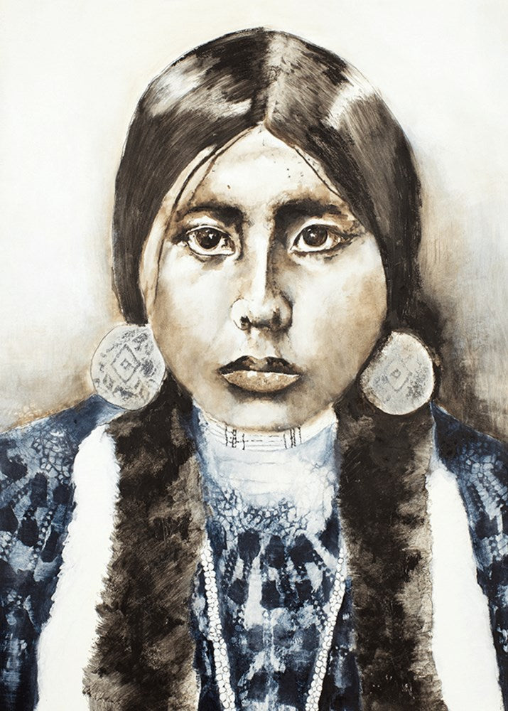 ALISSA WRIGHT- Aiyana ARTWORK (framed)