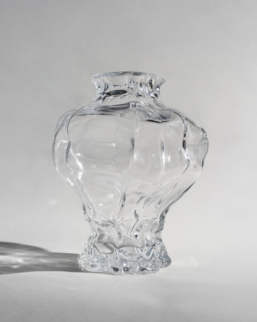 Hein Studio - Ammonit Vase - Clear
