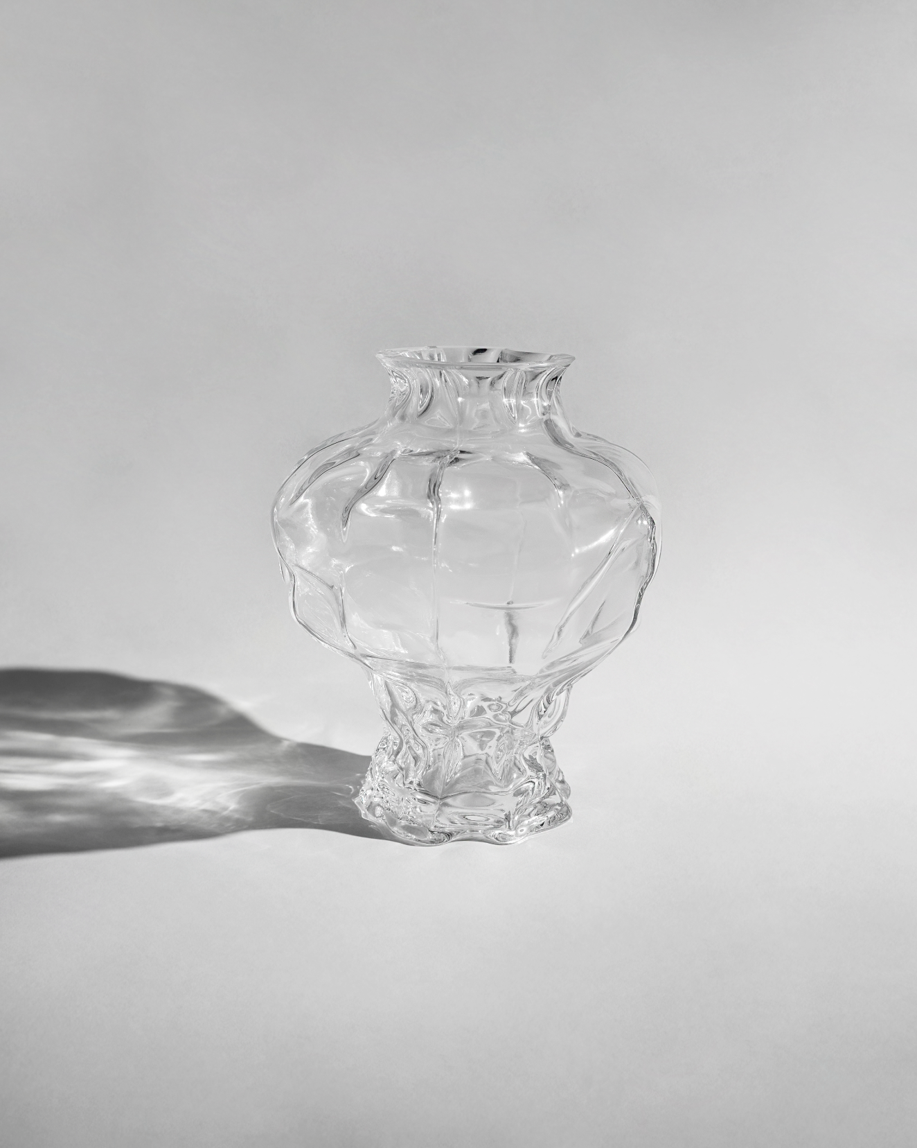 Hein Studio - Ammonit Vase - Clear