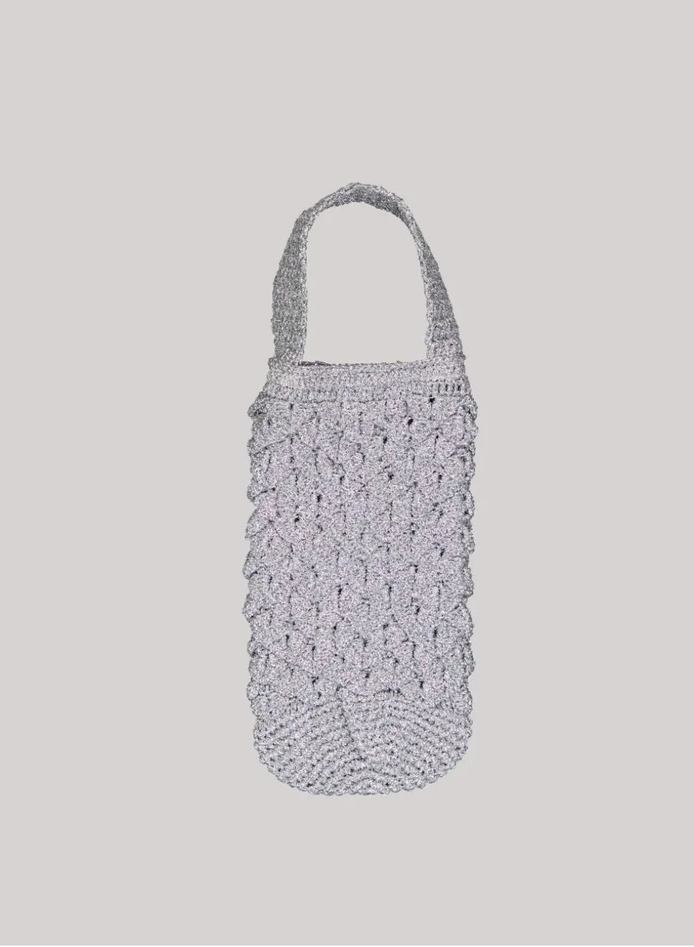 IM-ME Studios - Champagne Bottle Bag - Silver
