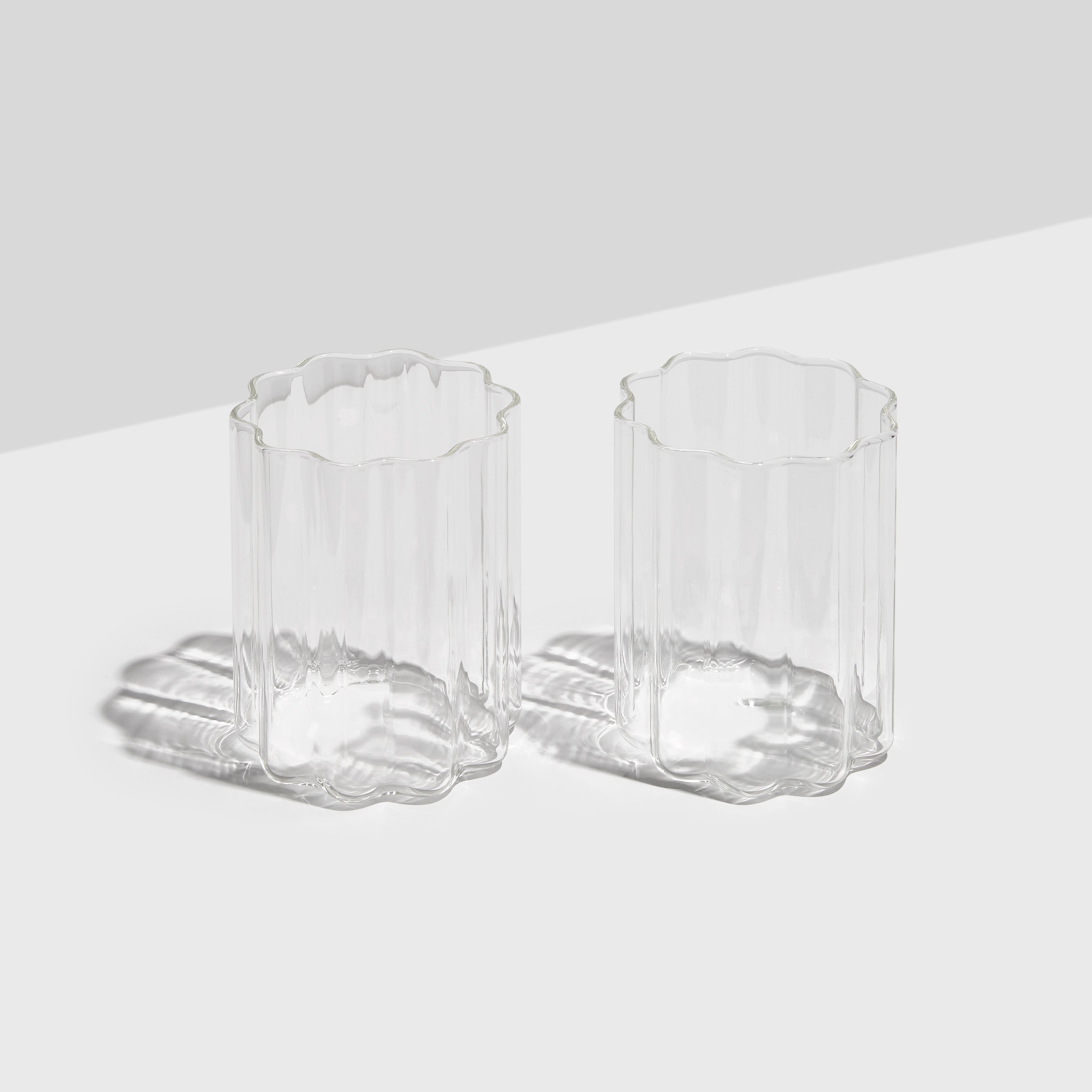 FAZEEK Two x Wave Glasses - Clear