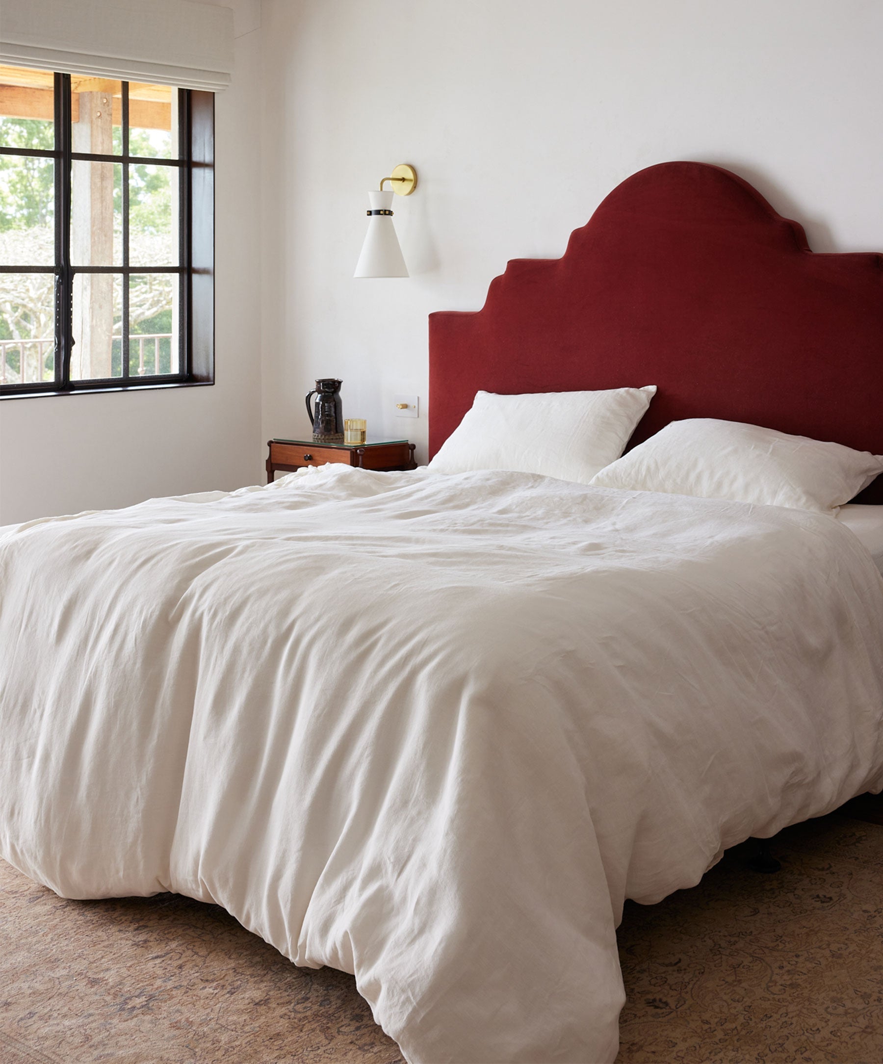 Cultiver - Linen Duvet Cover - Ivory