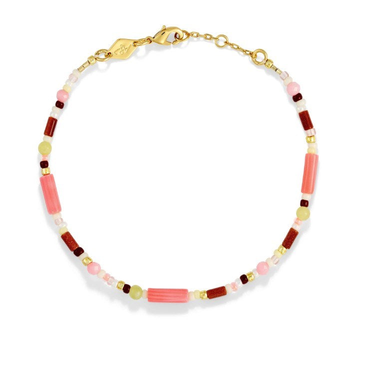 ANNI LU - Candyfloss Bracelet Teaberry