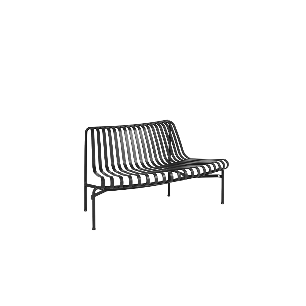 HAY - Palissade Park Dining Bench Out - Anthracite
