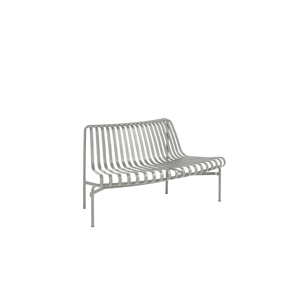 HAY - Palissade Park Dining Bench Out - Sky Grey