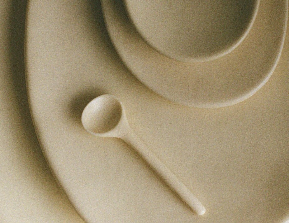 Dinosaur Designs - Temple Teaspoon - Chalk Swirl