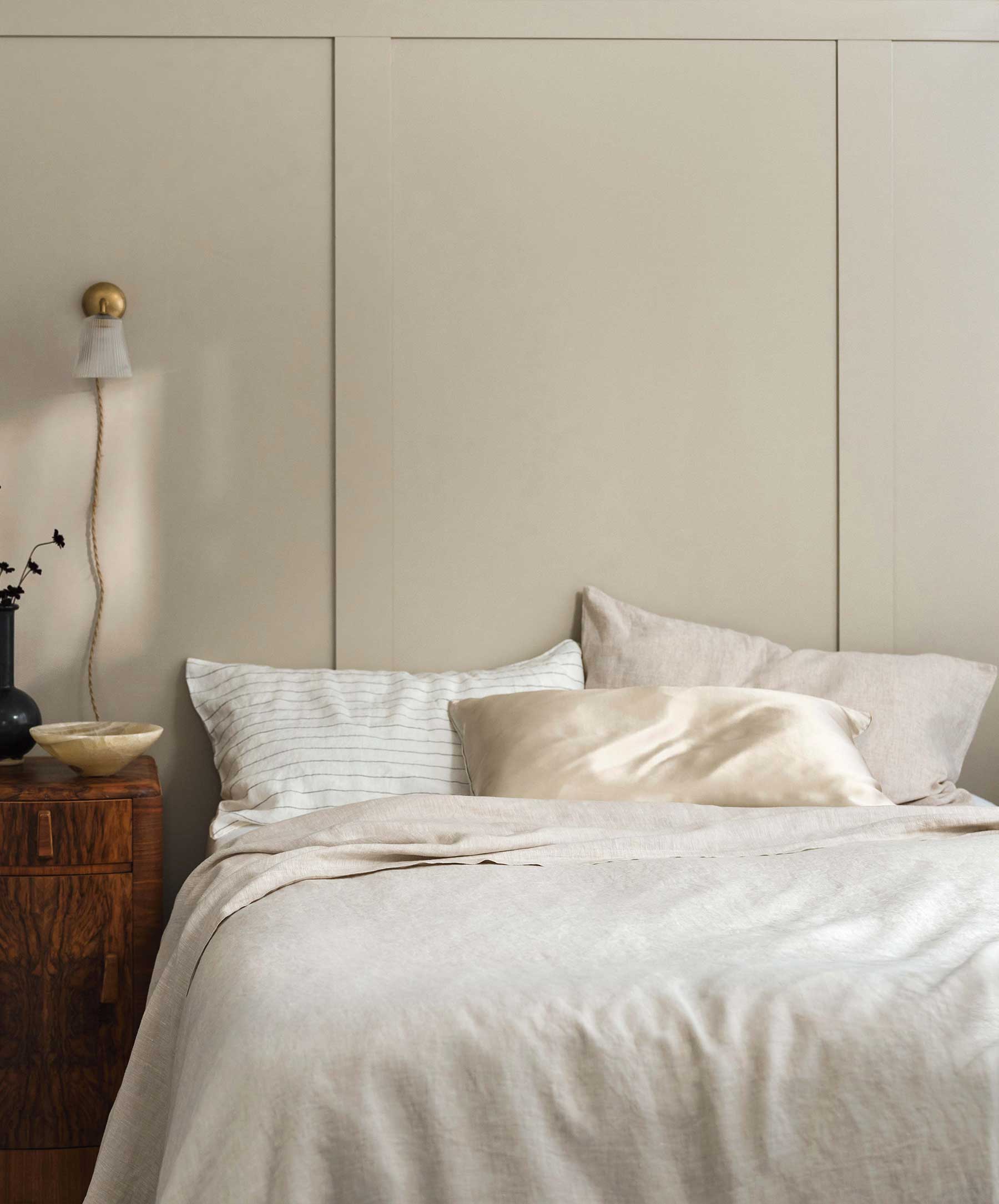 Cultiver - Set of 2 Linen Pillowcases - Natural
