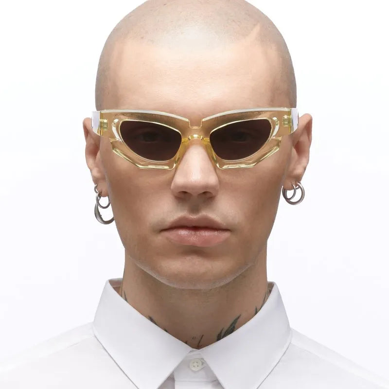 KUBORAUM - F5 Sunglasses - Flou Lime