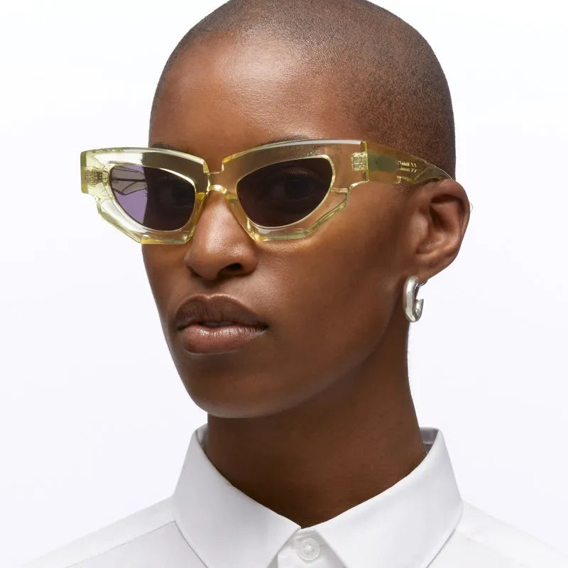 KUBORAUM - F5 Sunglasses - Flou Lime