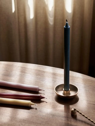 Ferm Living - Bowl Candle Holder /Single - Brass