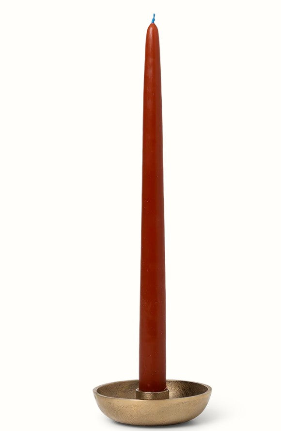 Ferm Living / Bowl Candle Holder - Single - Brass