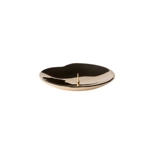GREG NATALE - Lily Candle Holder Brass