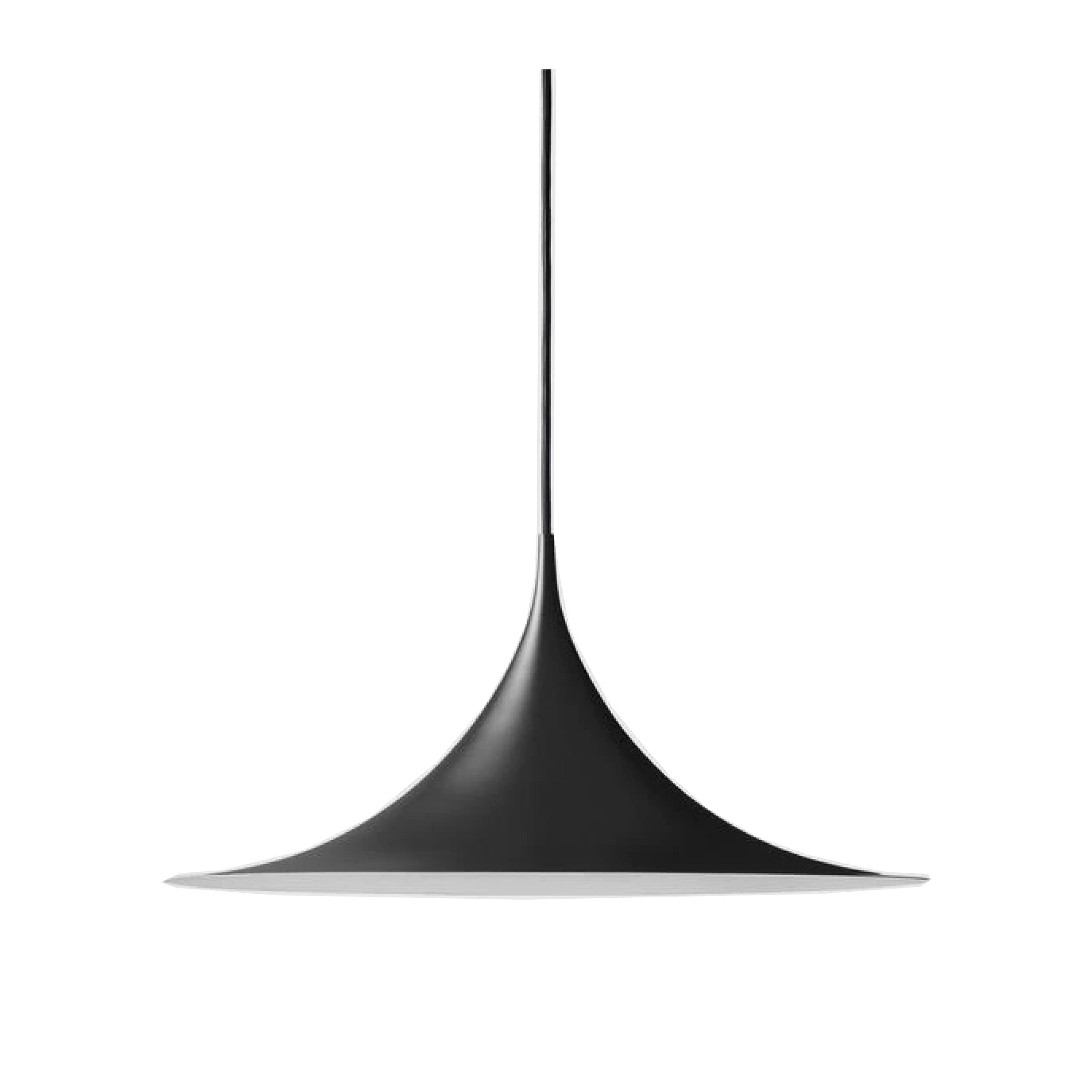 GUBI - Semi Pendant 60cm - Black Semi Matt