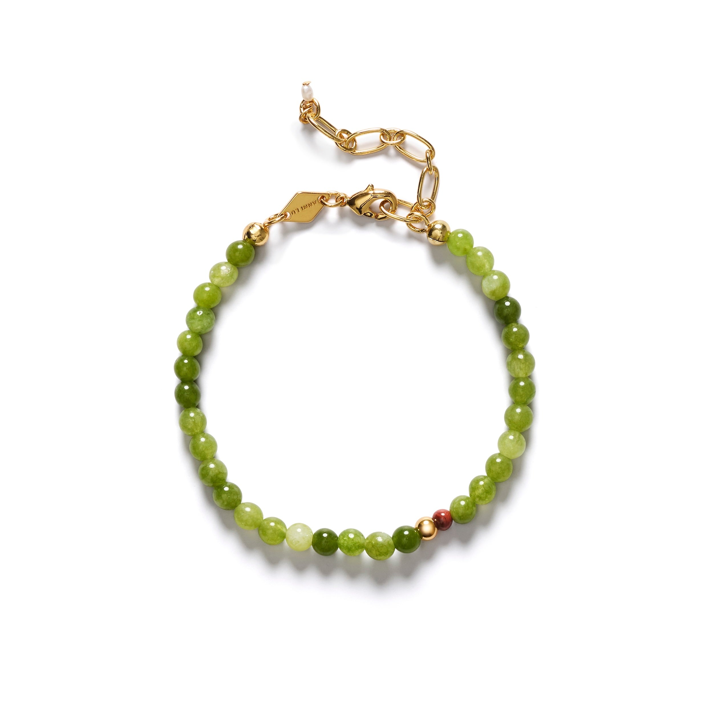 ANNI LU - Grasshopper Bracelet - Avocado Oil
