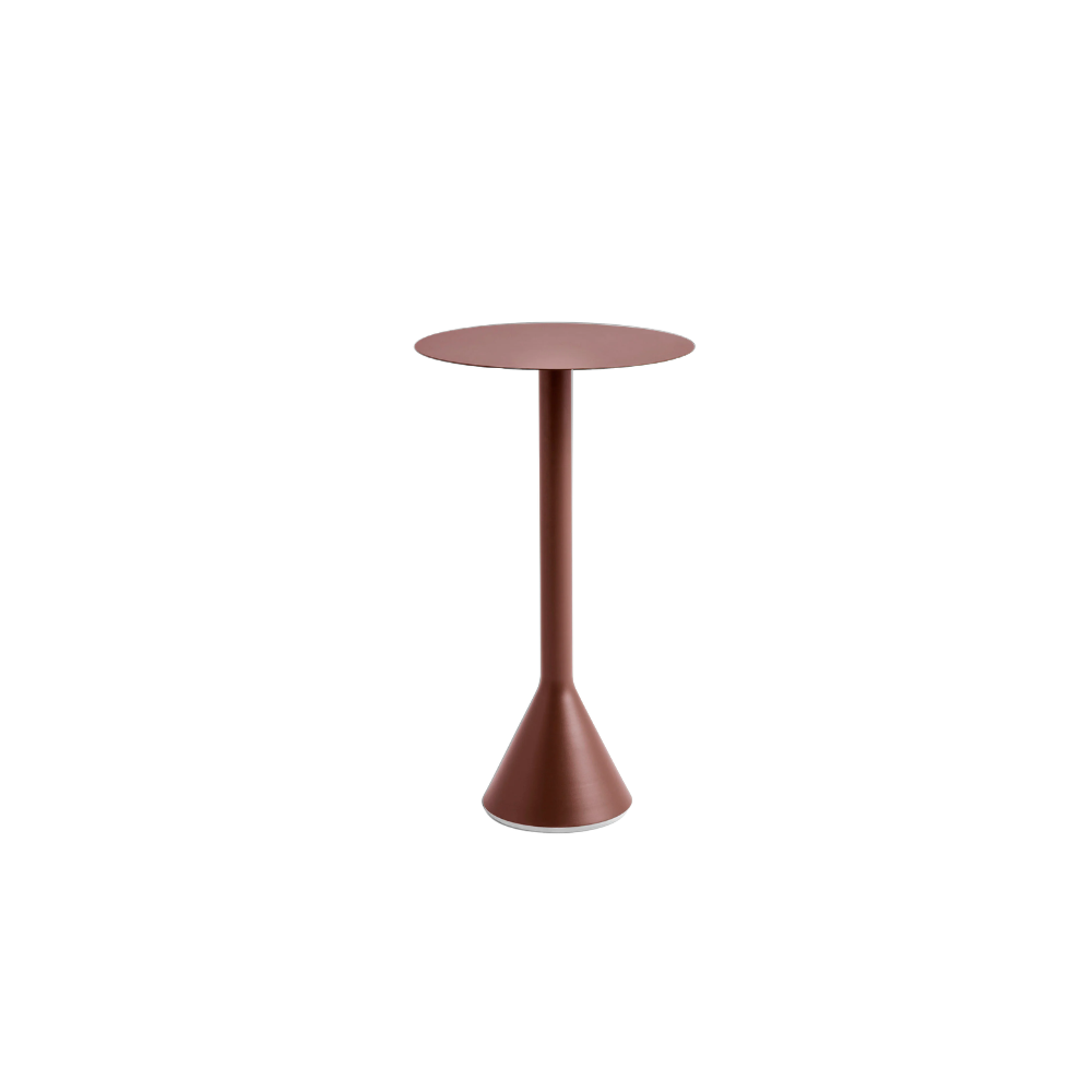 HAY - Palissade Cone Table High 60cm - Iron Red