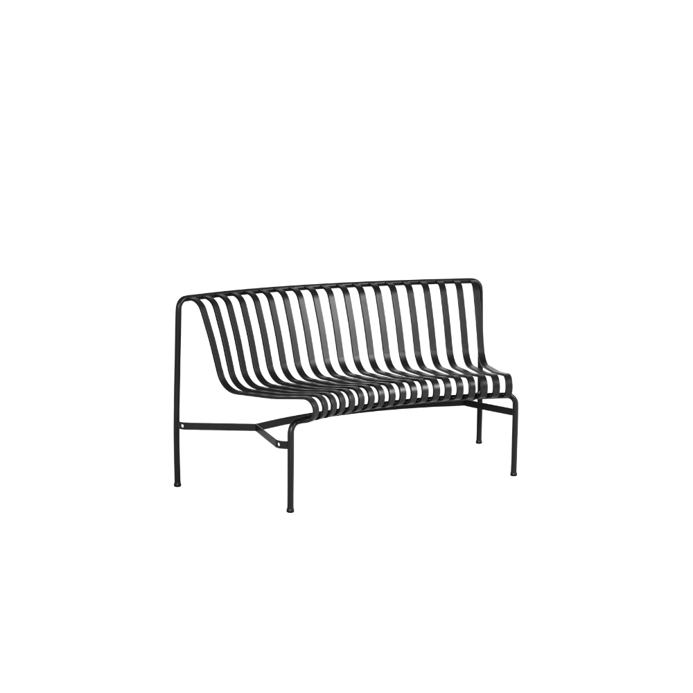 HAY - Palissade Park Dining Bench In - Anthracite
