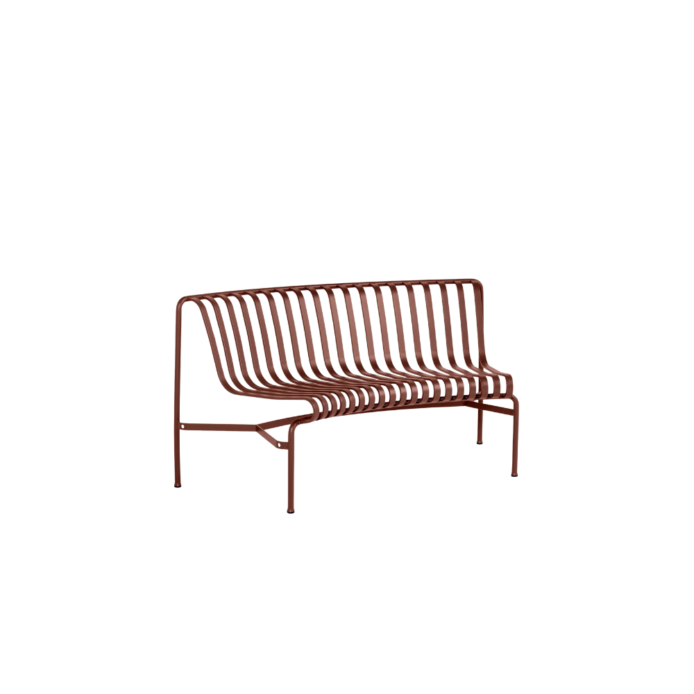 HAY - Palissade Park Dining Bench In - Iron Red