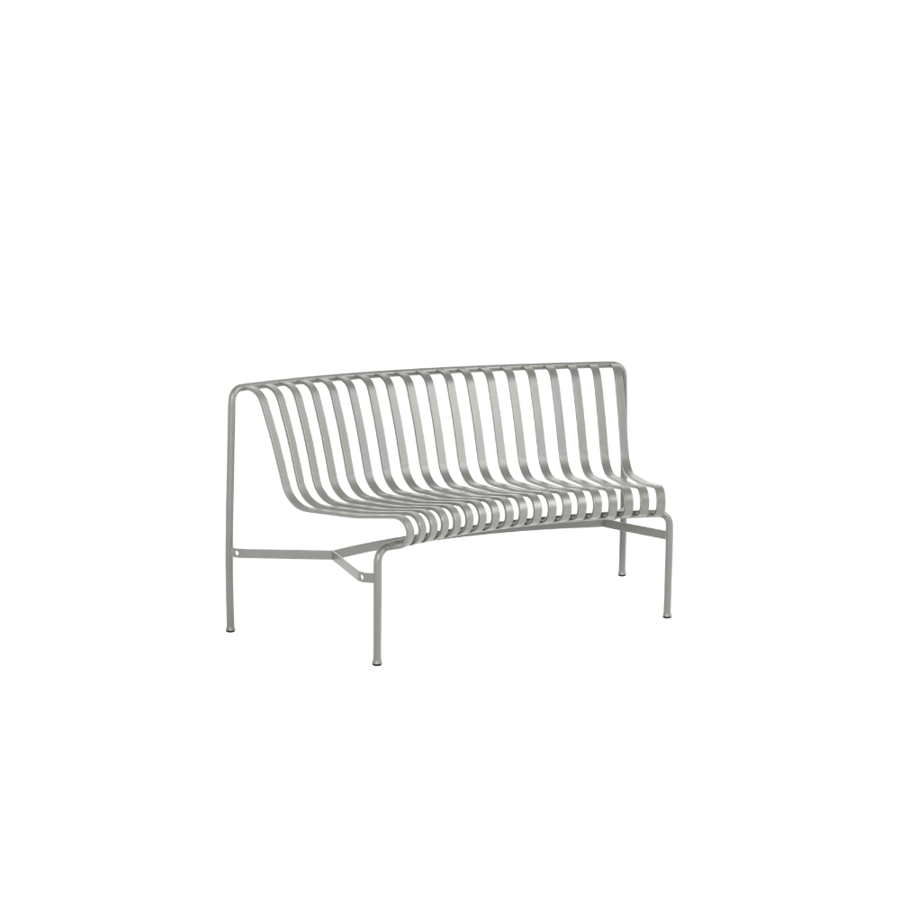 HAY - Palissade Park Dining Bench In - Sky Grey