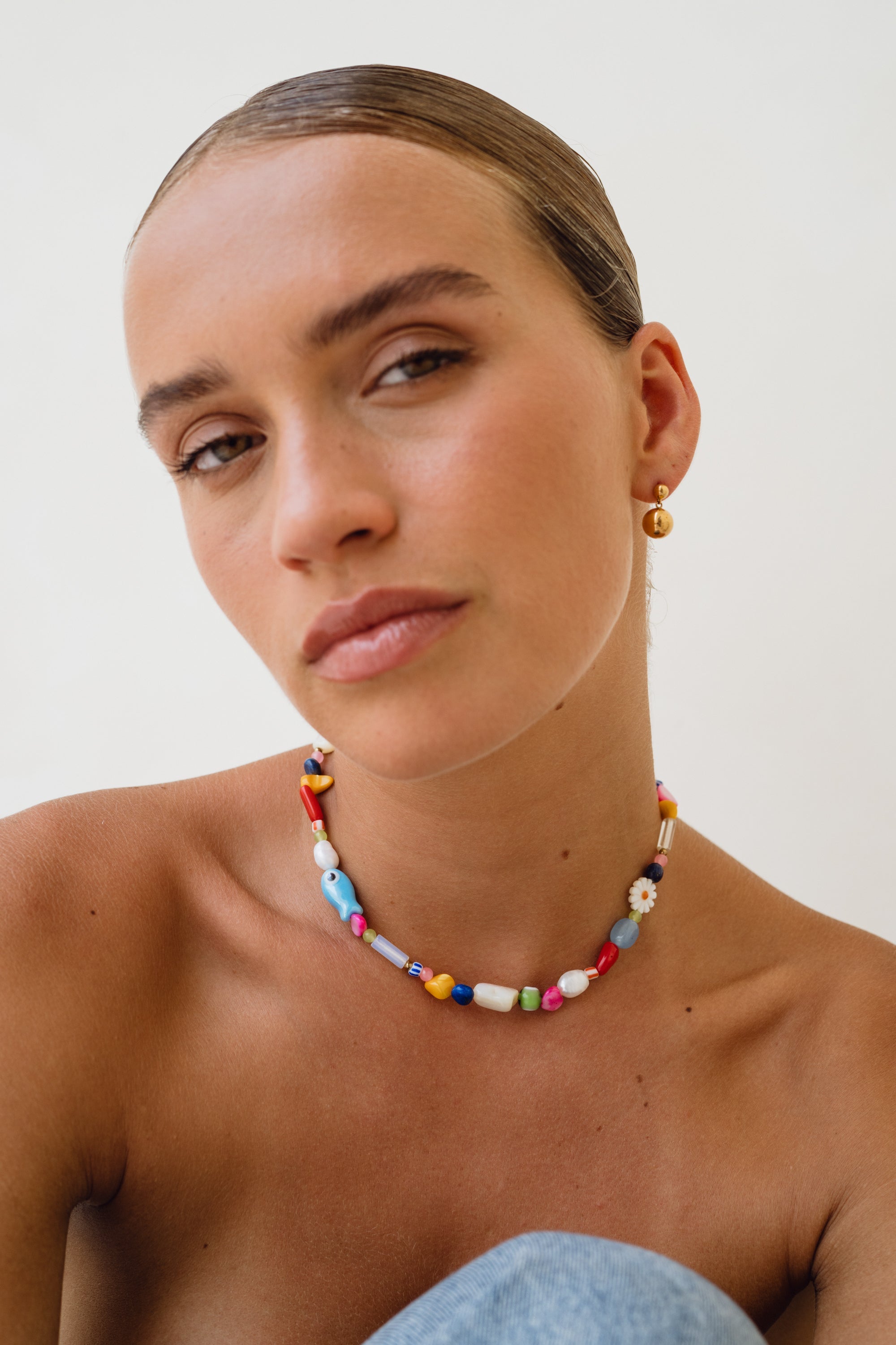 ANNI LU - Happy Necklace Gold