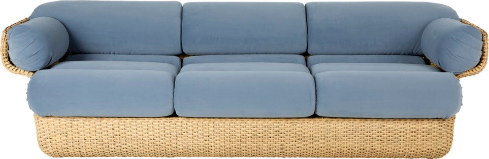 GUBI - Basket Sofa 3-Seater - Fabric Group C