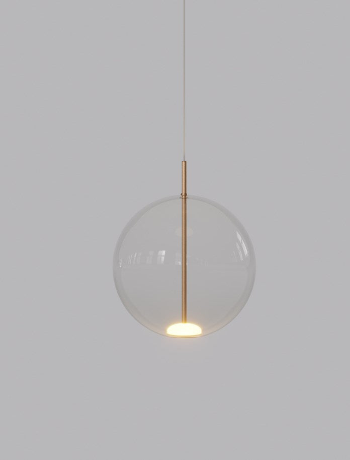 Orb Pendant Light - Clear