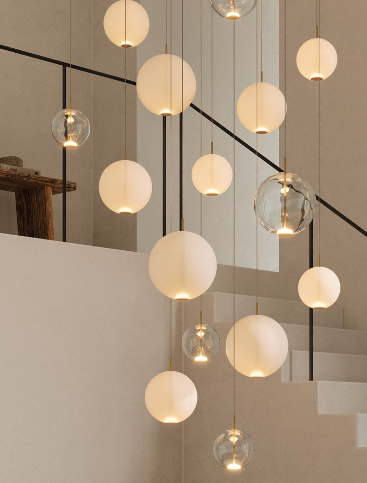 Orb Pendant Light - Clear
